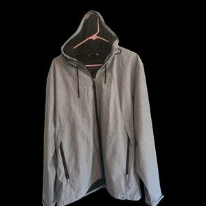 Marc Anthony Hooded Windbreaker Rain Jacket Mens size XL Luxury Packable Euc